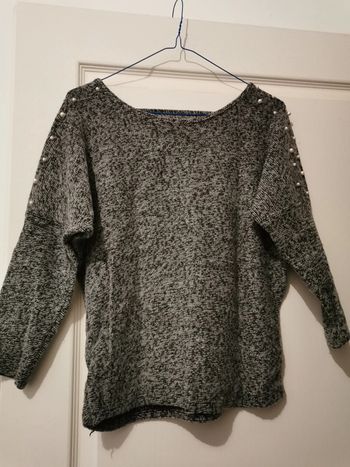 Pull avec perle