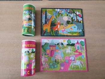 Lot de 2 puzzles 35 pièces 