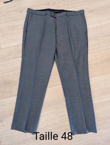 Pantalon de costume grise Devred - Taille : 48
