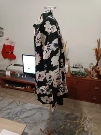 Chemise motifs fleurs