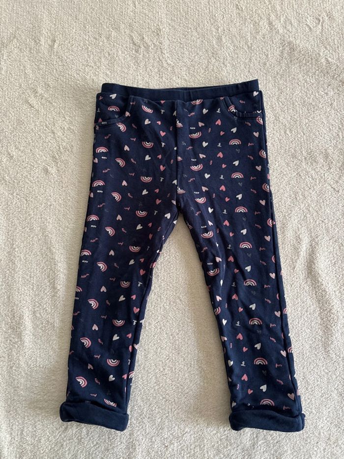 Pantalon Cœur 24 23 mois 2 ans