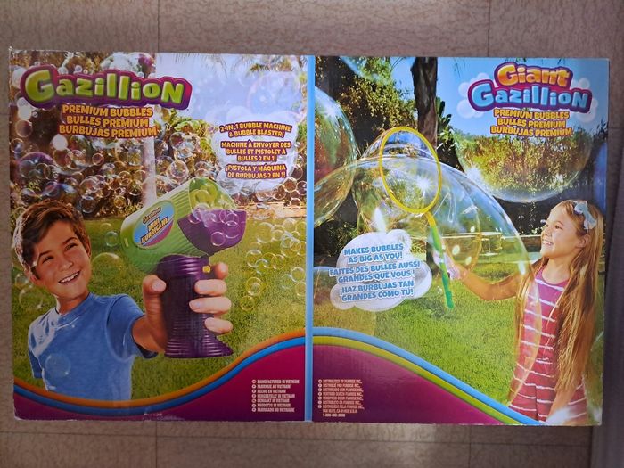 Pack baguette et blaster + liquide bulles / " Gazillon / NEUF - photo numéro 2