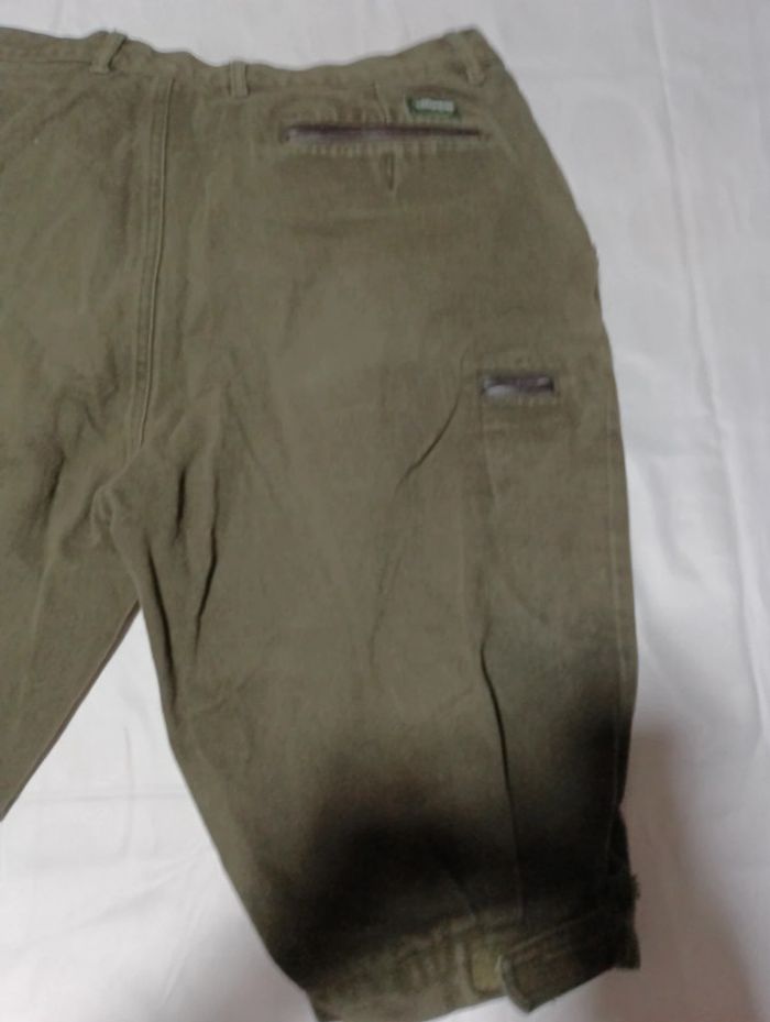 Bermuda en jeans homme Chasse Le Chameau taille 46 rétro vintage ancien - photo numéro 5