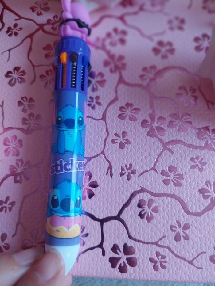 Stylos 10 couleurs stitch - photo numéro 2