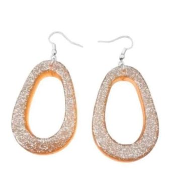 Boucles D'oreilles  orange
