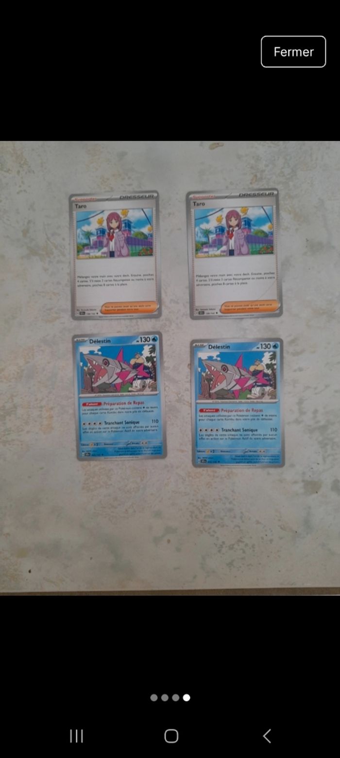 Carte pokemon - photo numéro 4