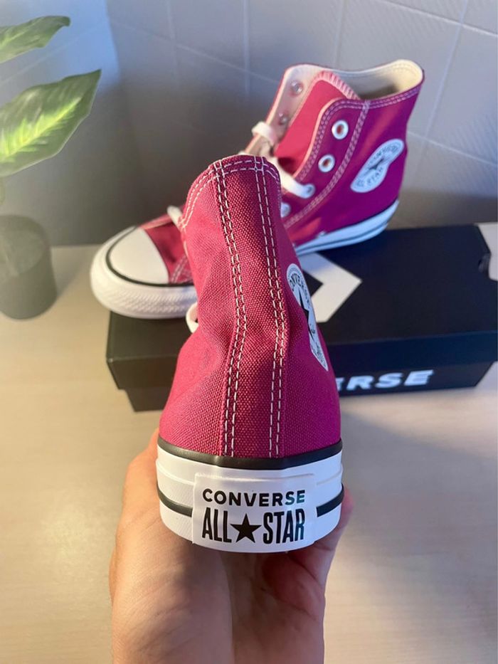 Converse Chuck Taylor All star bordeaux / purple - photo numéro 7