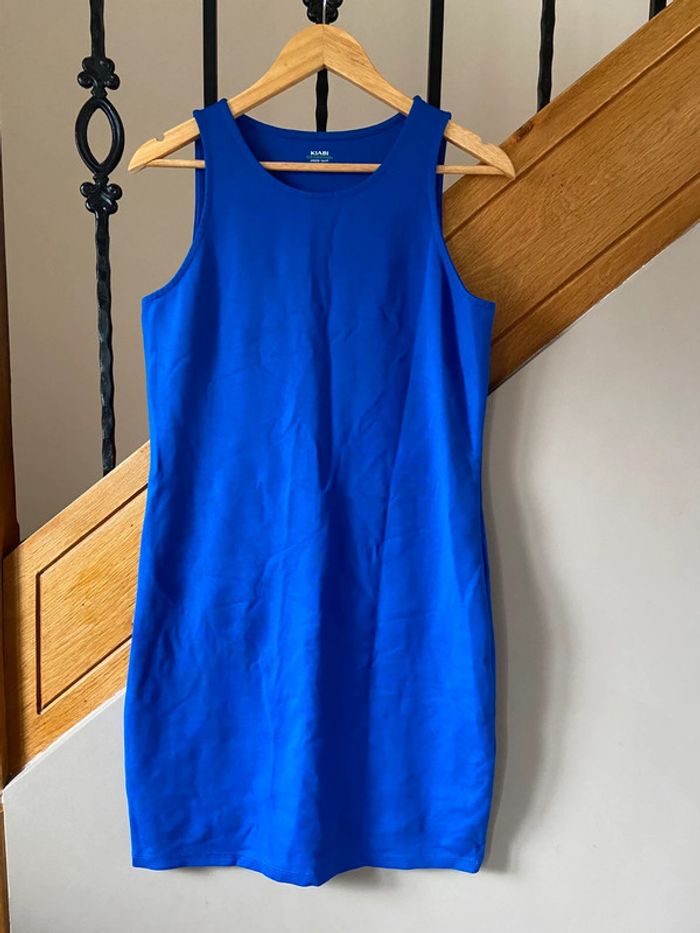 Robe bleue Kiabi