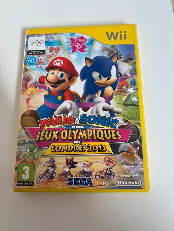 Mario et sonic aux jeux olympiques de londres 2012 nintendo wii - photo numéro 1
