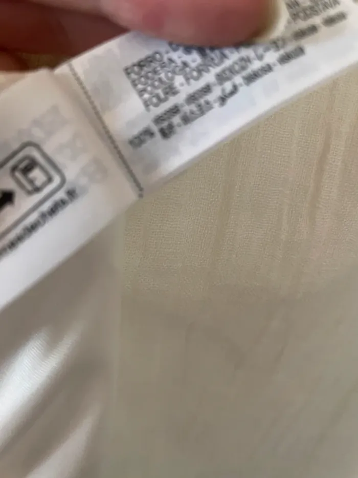 Magnifique manteau, blanc cassé, Zara, taille, L. Collection 2025. - photo numéro 11