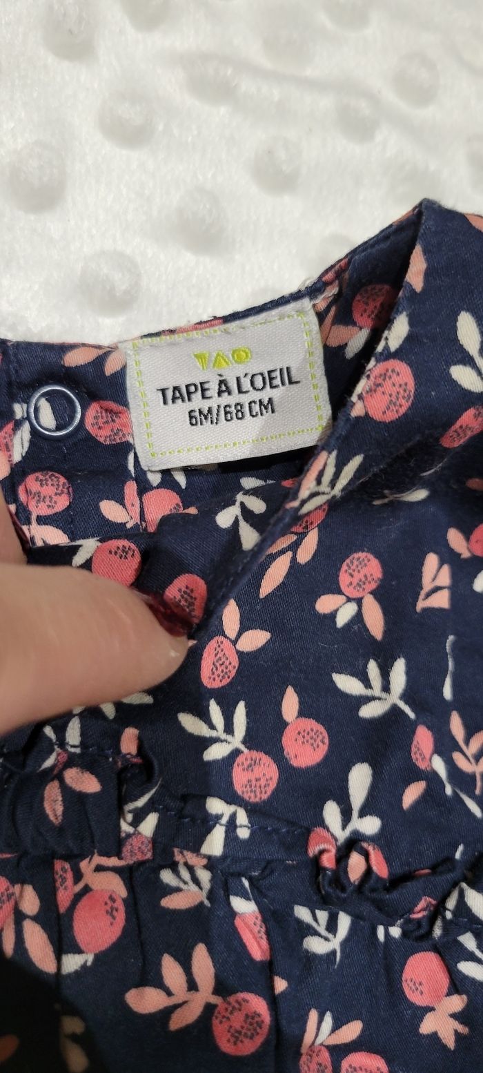 Blouse fleurie tape à l'œil - photo numéro 2