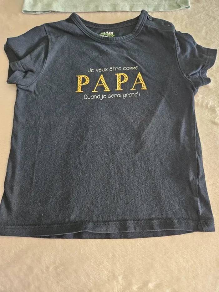 Lot de 3 t-shirts manches courtes 2 ans - photo numéro 4