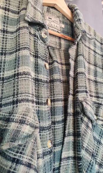 Chemise Vintage à carreaux 🌿 Scott & Fox 1999