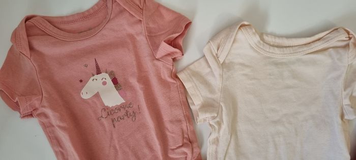 Lot de 3 bodies - 3 mois - Fille - photo numéro 4