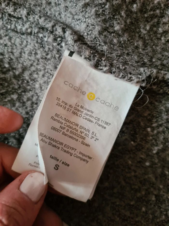 Veste gilet caché caché taille s - photo numéro 4