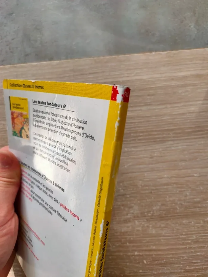 Les textes fondateurs 6eme - photo numéro 3