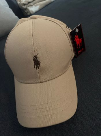 Casquette Polo Ralph Lauren beige