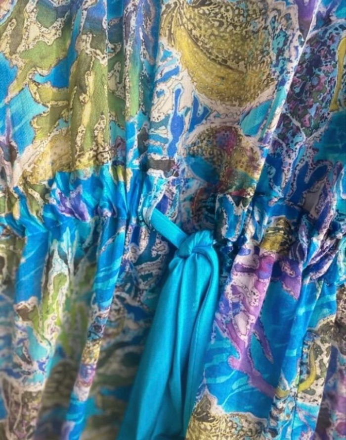 🌹 Caftan / Tunique de Plage Lise Charmel - Imprimé -Taille M🌹 - photo numéro 3