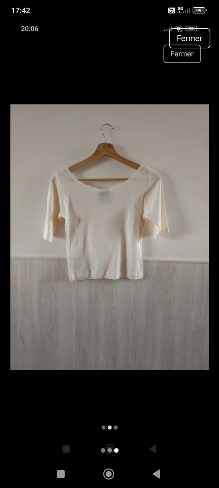 Tee-shirt cours Nike jaune pâle