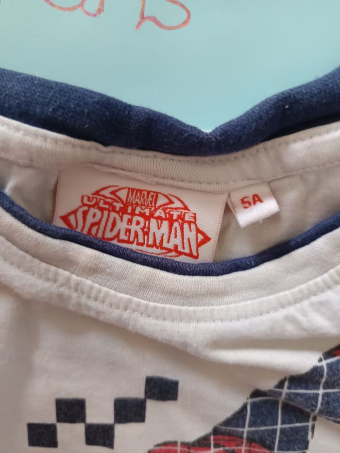 T-shirt spiderman 5 ans - photo numéro 3