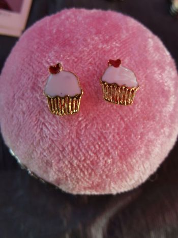 Boucles d'oreilles cupcakes