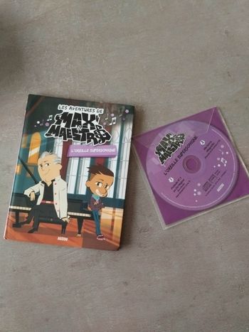 Livre les aventures de Max et maestro - l'oreille supersonique tome 1