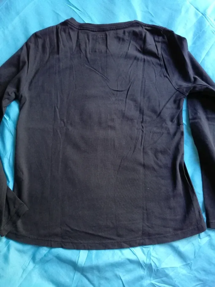 T-shirt manches longues Levi's fille - photo numéro 2