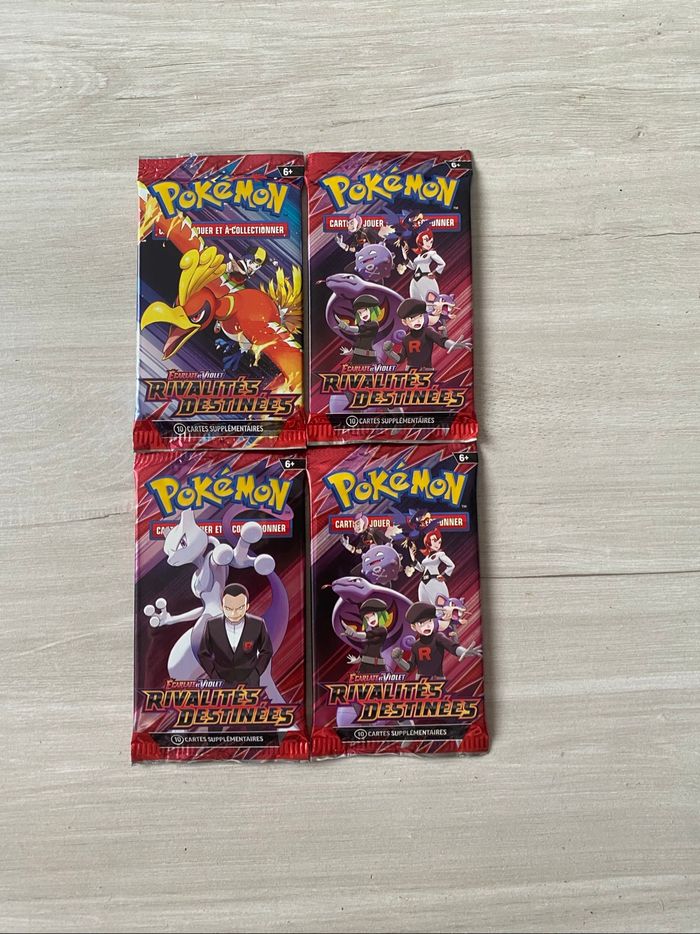 Pokémon booster EV10 Rivalités Destinées
