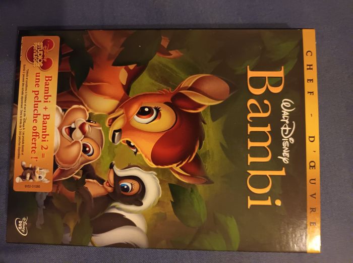 dvd film walt disney bambi