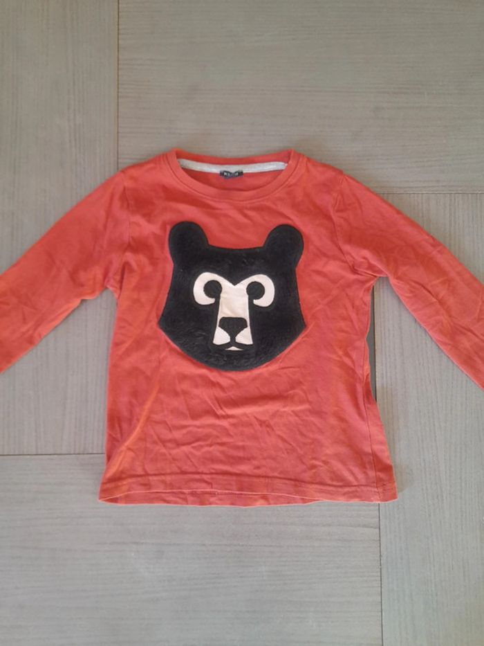 Lot de 2 tee-shirt manche longue jumeaux - photo numéro 2