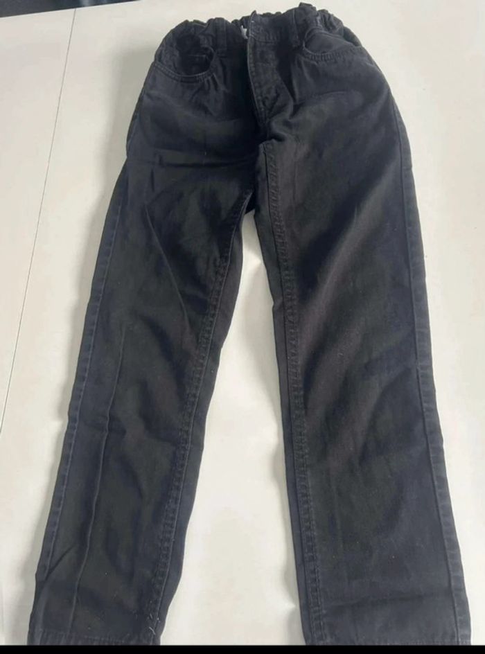 Jeans noir  taille 9 ans  la  halle