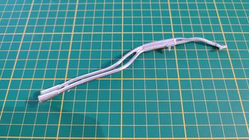 Ligne échappement droite pièce miniature Ferrari 250 testa rossa 1957 Burago Bburago 1/18 #B29