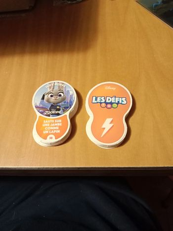 Lot de cartes les défis