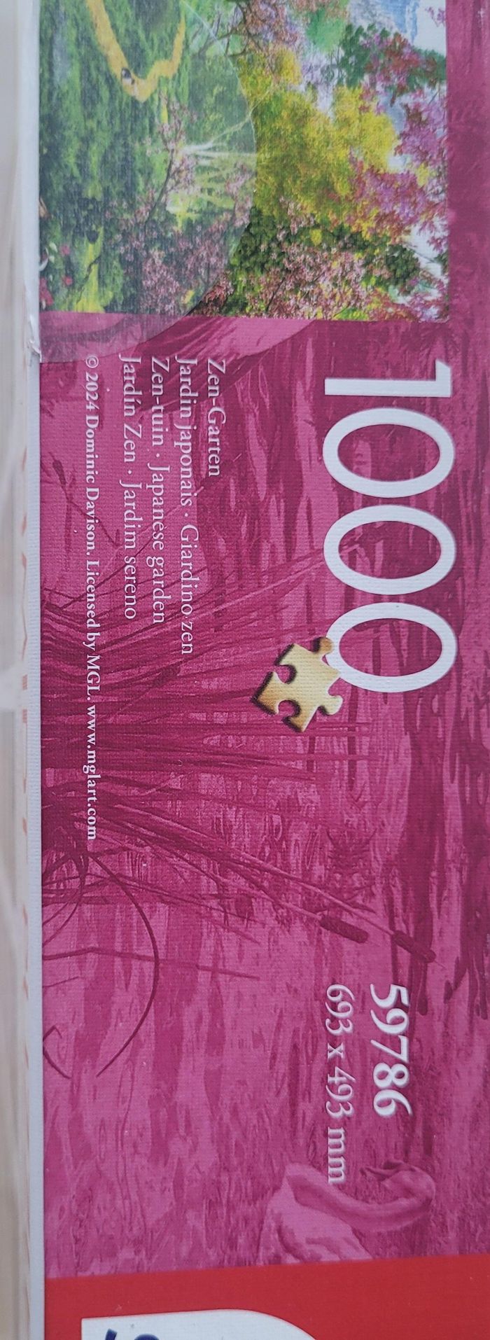 Puzzle Schmidt le jardin japonais 1000 p - photo numéro 2