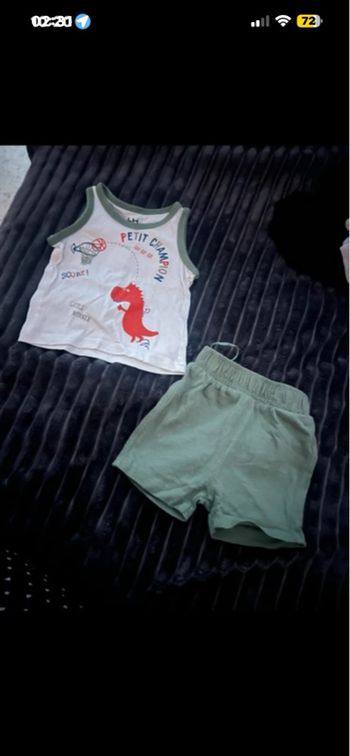 Ensemble bébé garçon 3 mois 