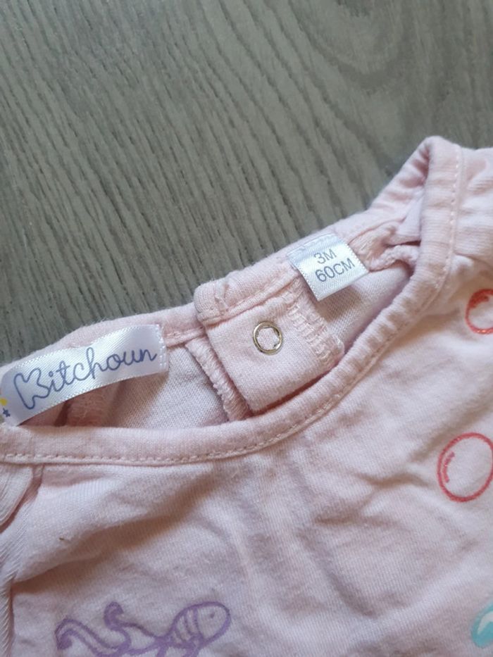 T-shirt été maillot 3mois fille
#ann010203_fille_3mois - photo numéro 3