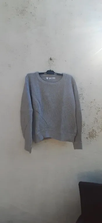 Pull gris taille S