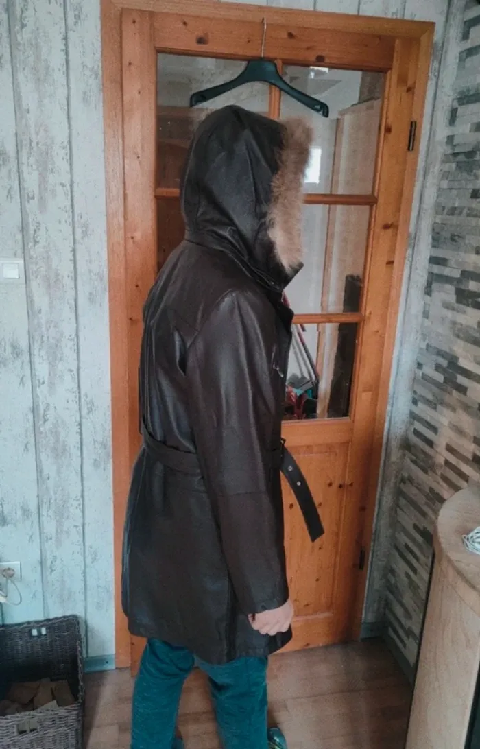 Manteau en cuir 100% (Leather) - photo numéro 5
