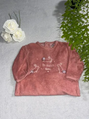 Très beau pyjama à longue manche pour bébé fille