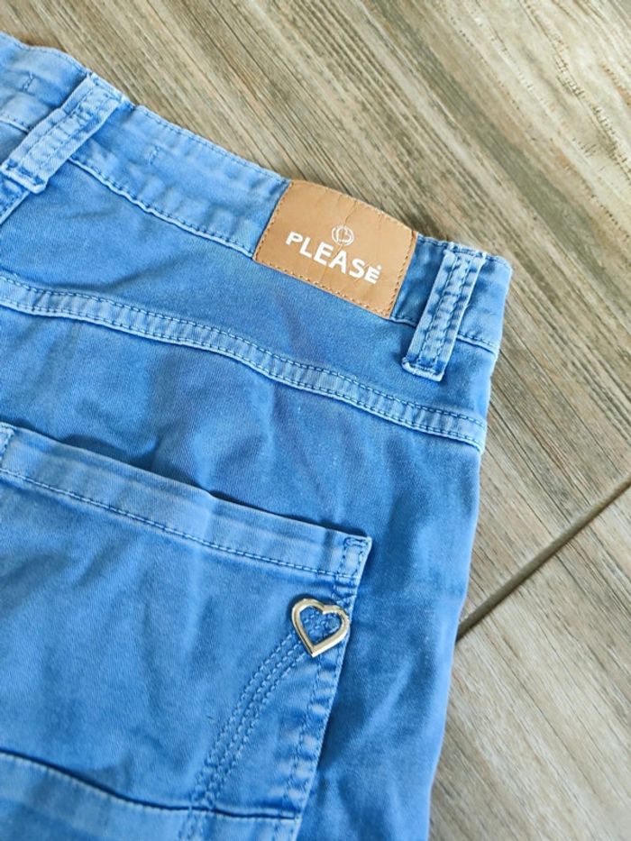Short bleu homme Please Taille Small - photo numéro 3