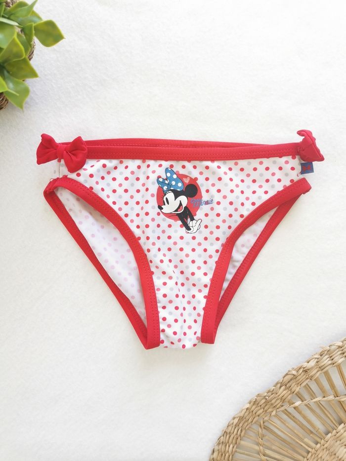 Culotte de maillot de bain à pois Minnie Disney Baby 36 Mois