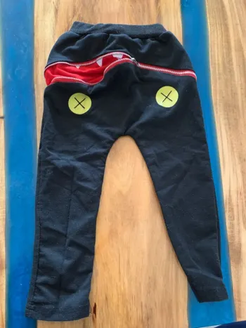 Pantalon sarouel avec bouche zip taille 2 ans