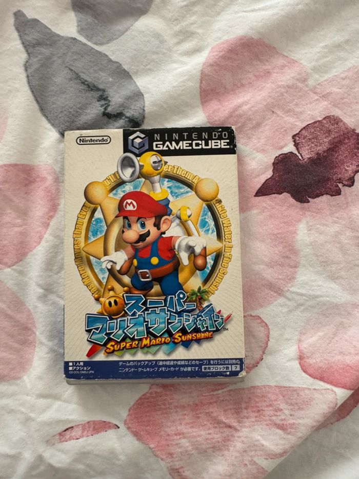 Super Mario sunshine Nintendo gamecube jap
