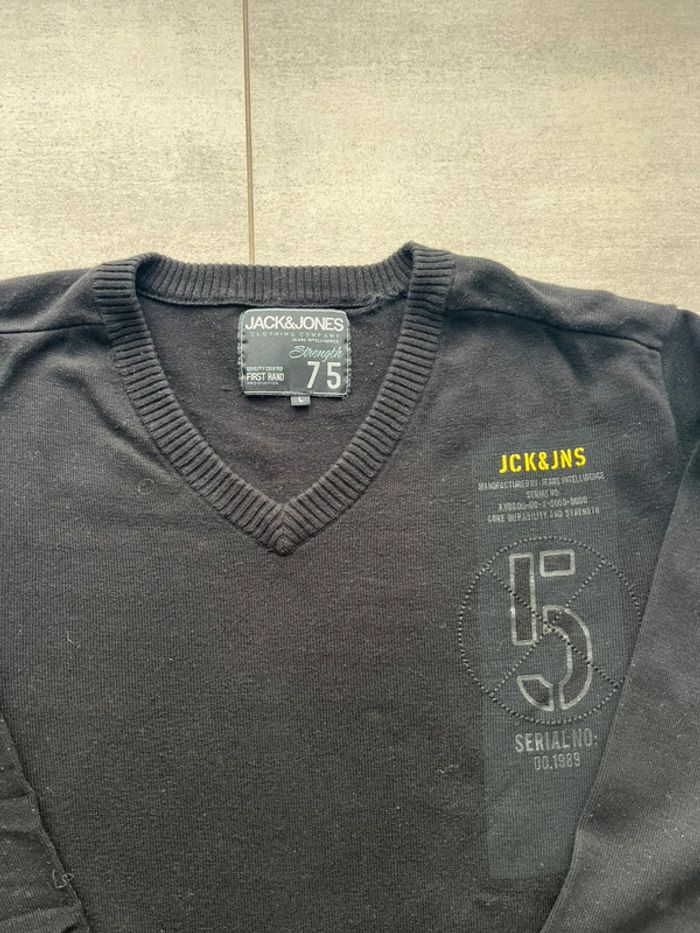 Pull col V homme - photo numéro 3