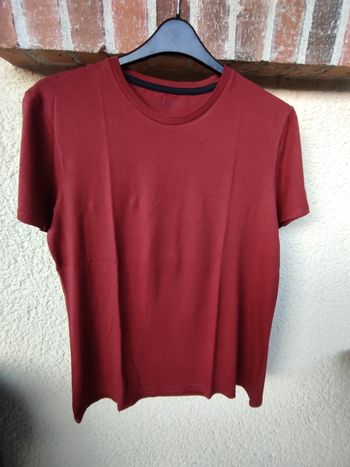 T shirt bordeaux