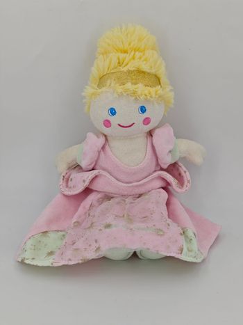 Peluche Doudou Princesse rose Que du Bonheur