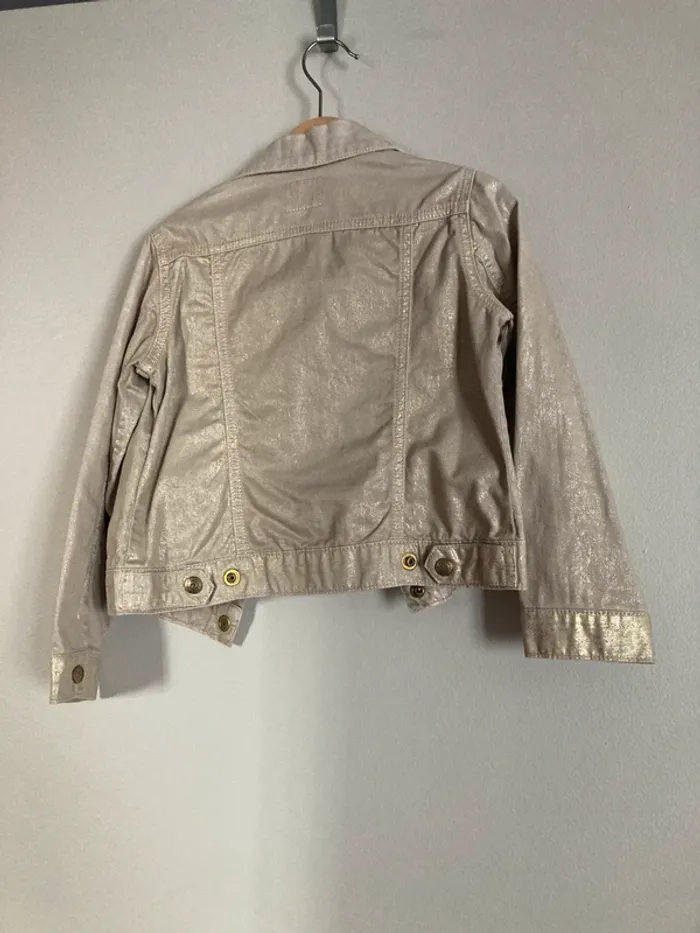 Notify blouson en jean doré 6 ans - photo numéro 6