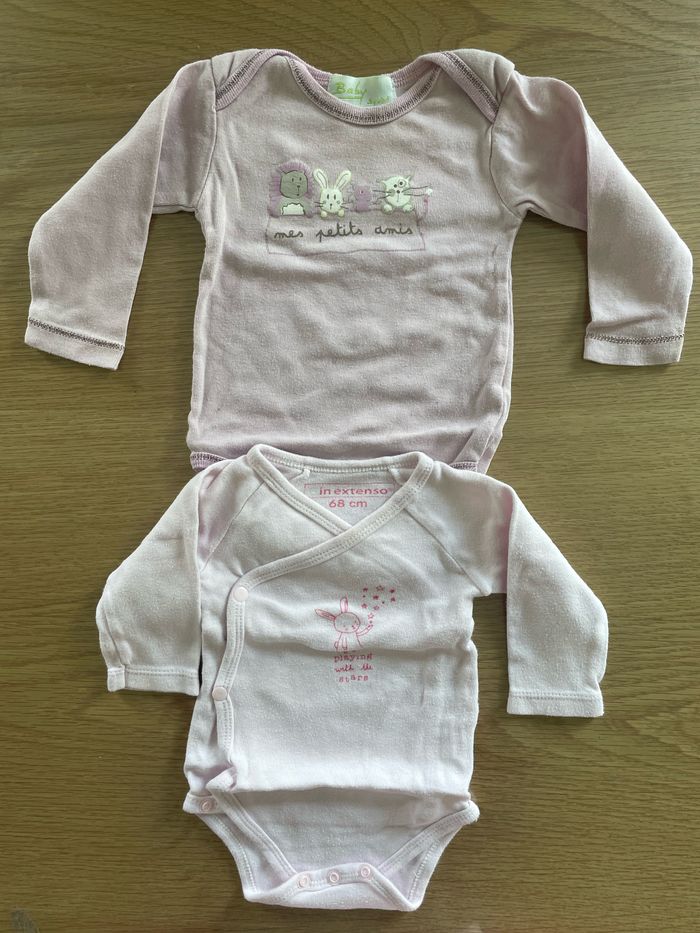 Lot de 6 bodies fille - photo numéro 2