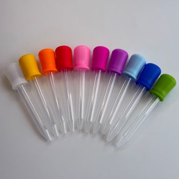 10 pipettes à liquide 