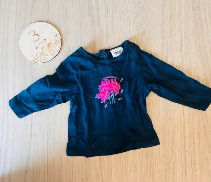 Lot t shirt manches longues filles - photo numéro 5